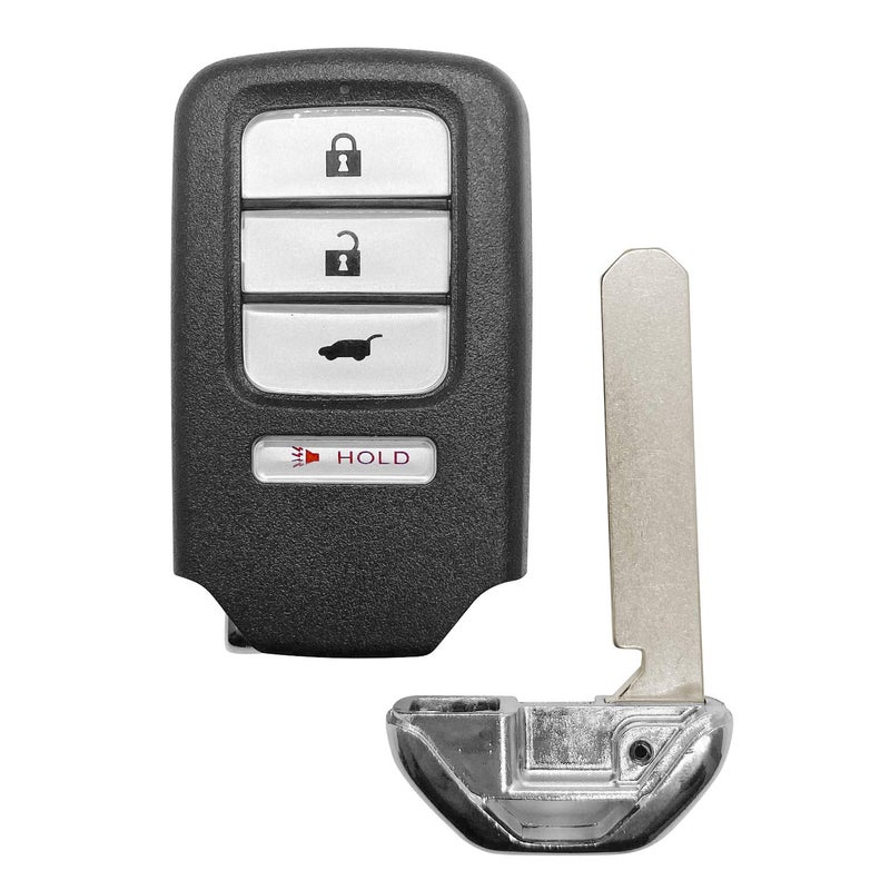 for 2016-2020 Honda HR-V Smart Car Key Fob 4 Button Hatch FCCID: KR5V1X ;by AUTO Key MAX (Single)